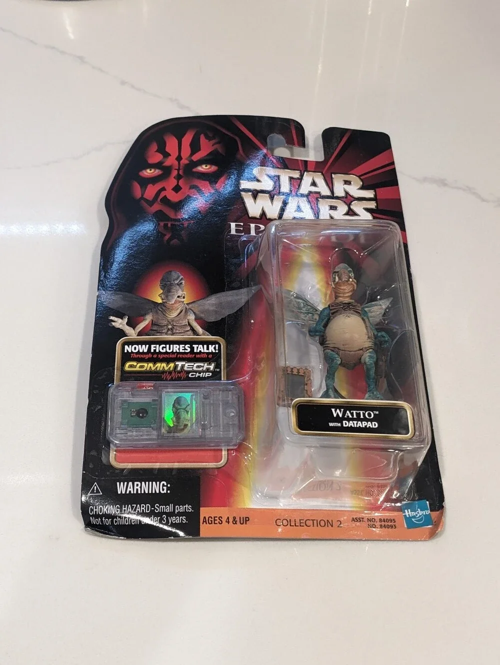 Star Wars Episode 1 Basic Figures Watto Action Figure Damage Box Hasbro 1998